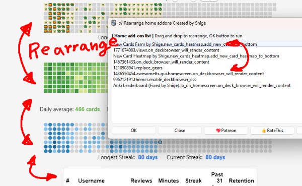 Rearrange home addons (2)