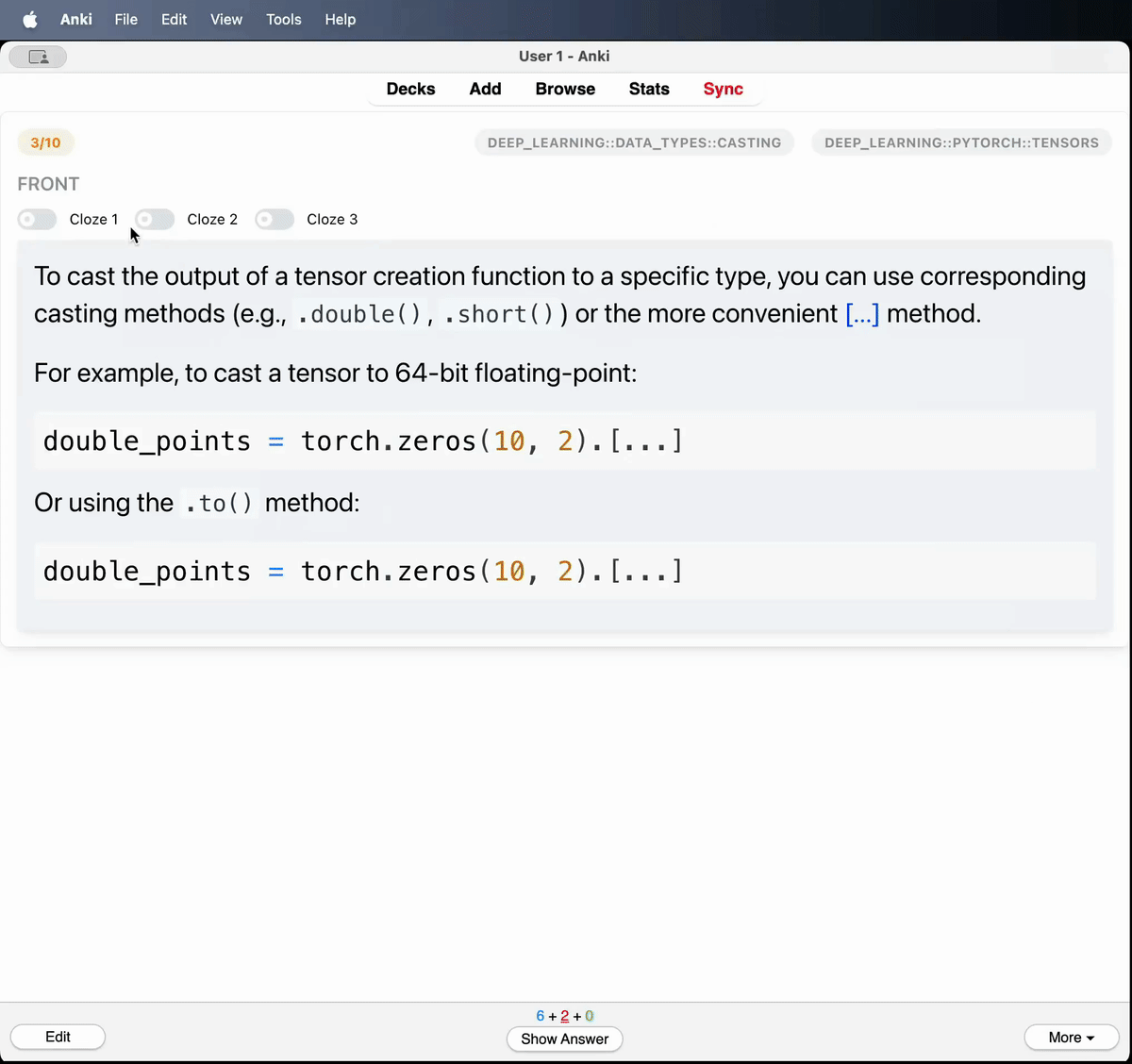 Better Markdown Anki Review