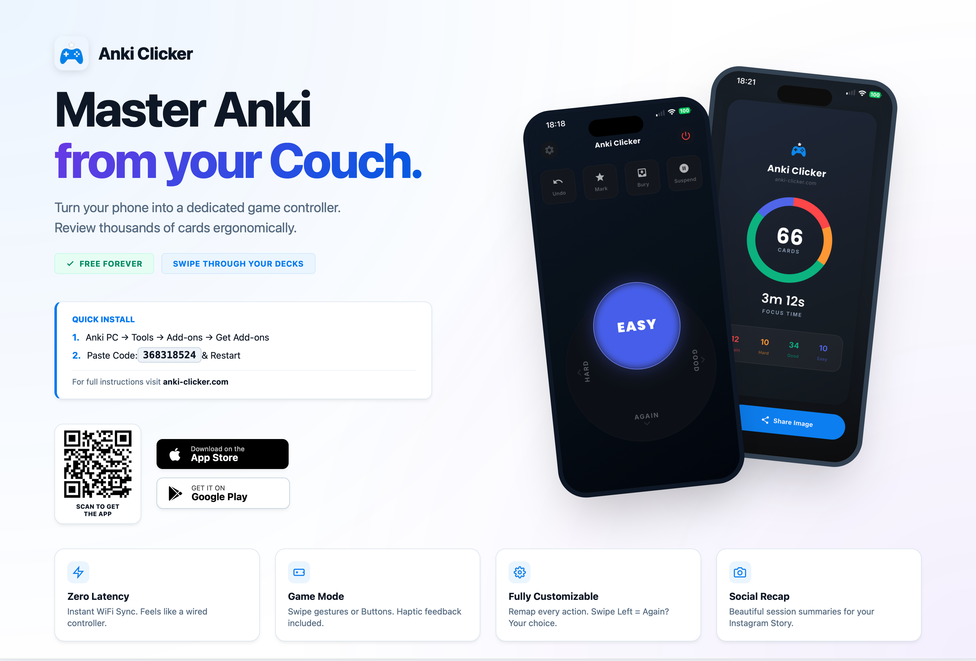 Anki Clicker Marketing