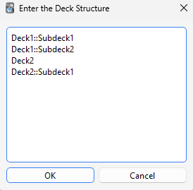Mass Deck Creation Example
