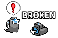 broken