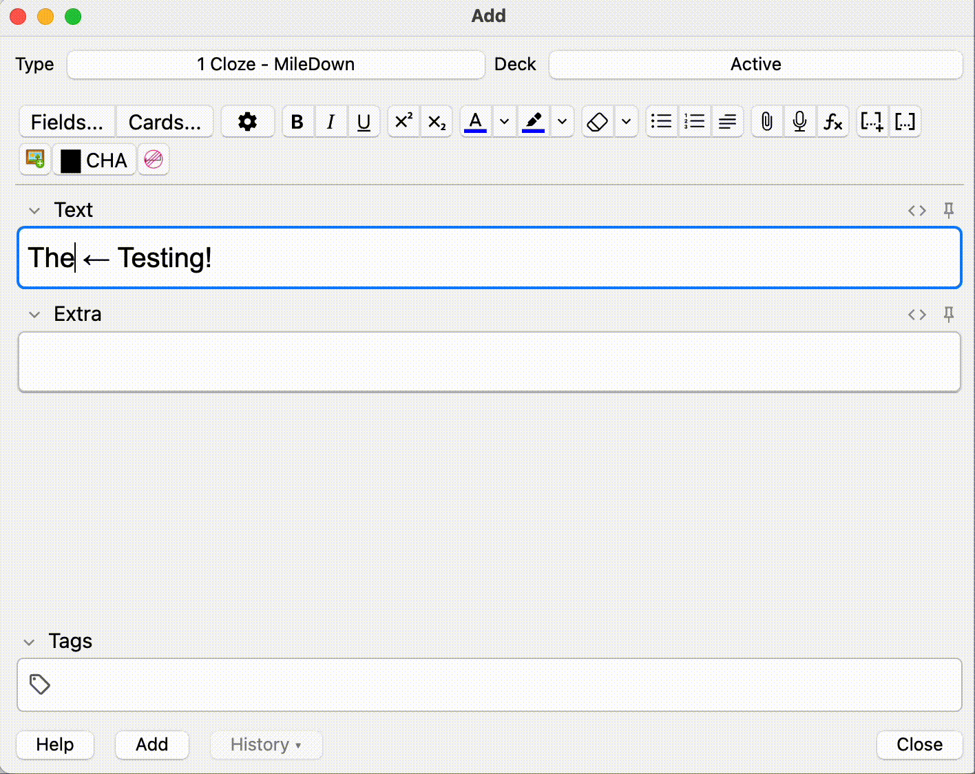 Anki TabOut Add-on Demo