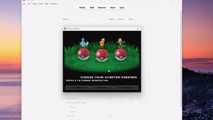 Ankimon Intro GIF Part 2 - Demo gameplay