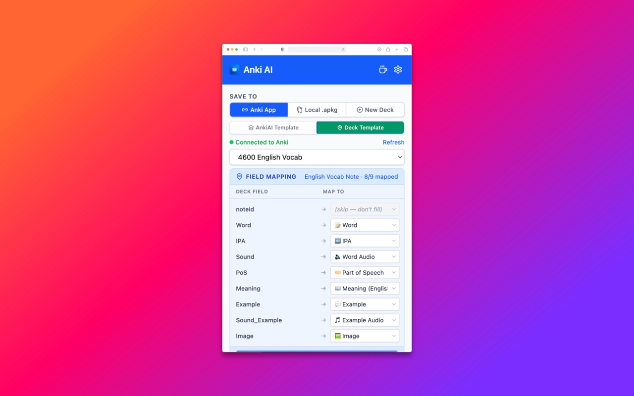 Anki AI Assistant - Preview 2