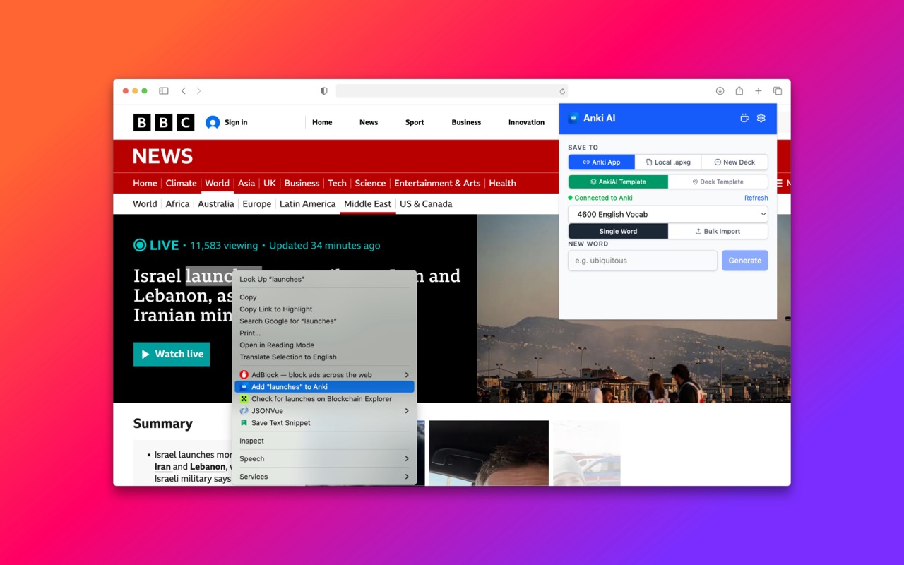 Anki AI Assistant - Preview 3