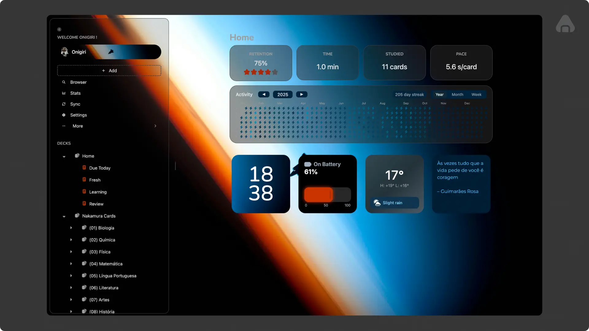 Giao diện Onigiri 4