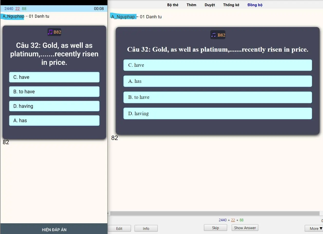 Thẻ với ví dụ thực tế