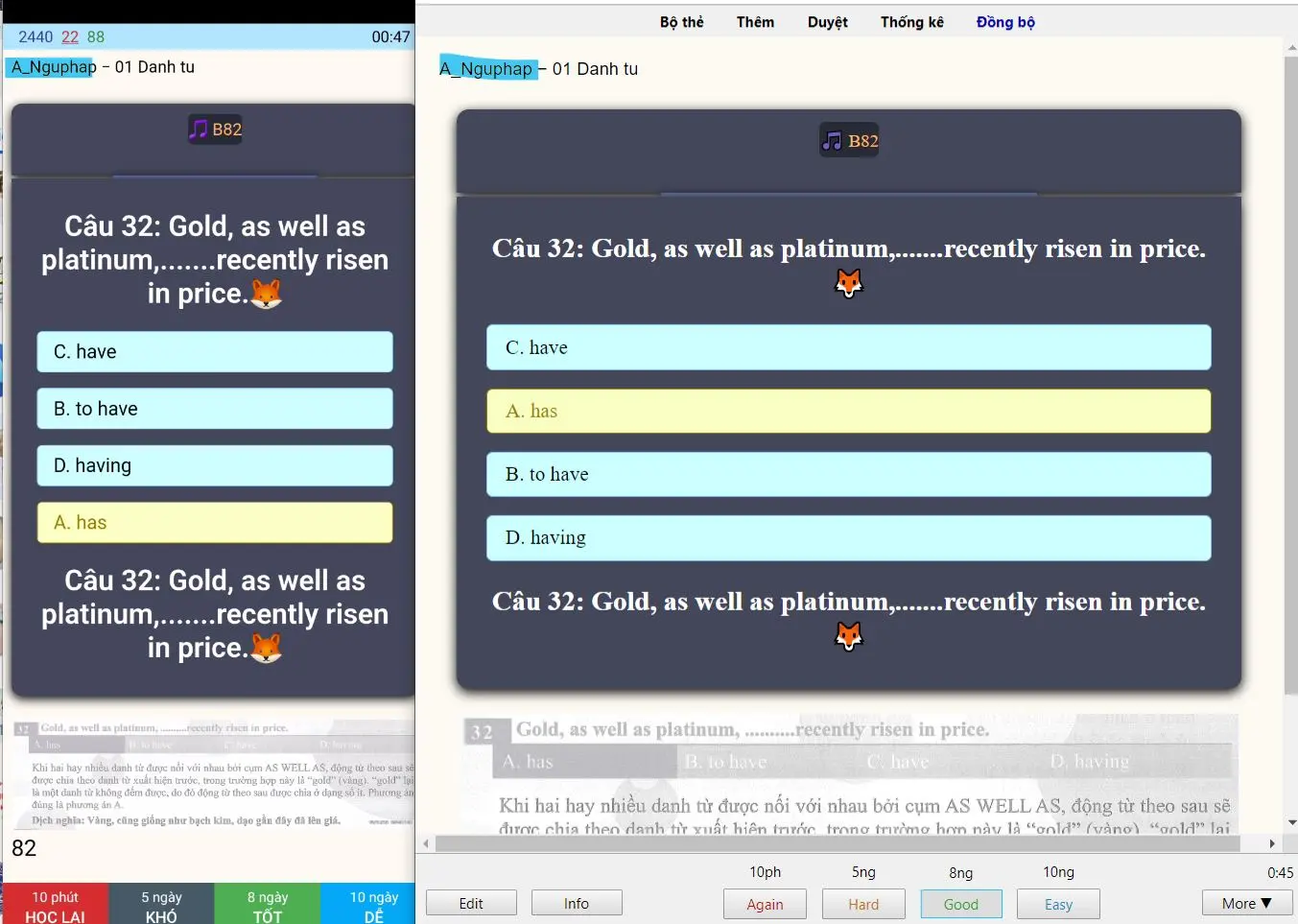 Cấu trúc ngữ pháp nâng cao
