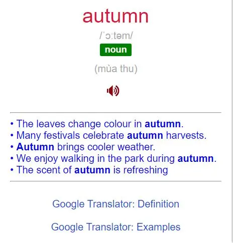 Mặt trước thẻ từ vựng Longman