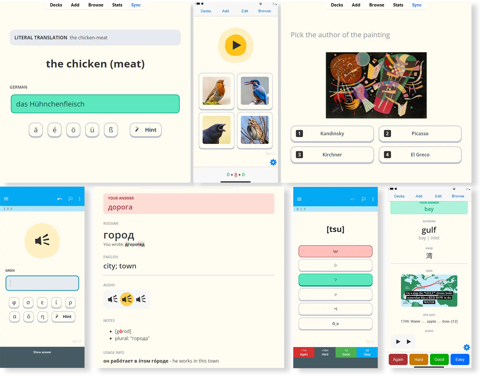 Memrise Cards Template preview 3
