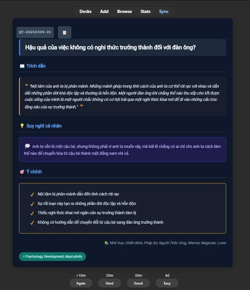Cách đọc sách và take note hiệu quả với Anki