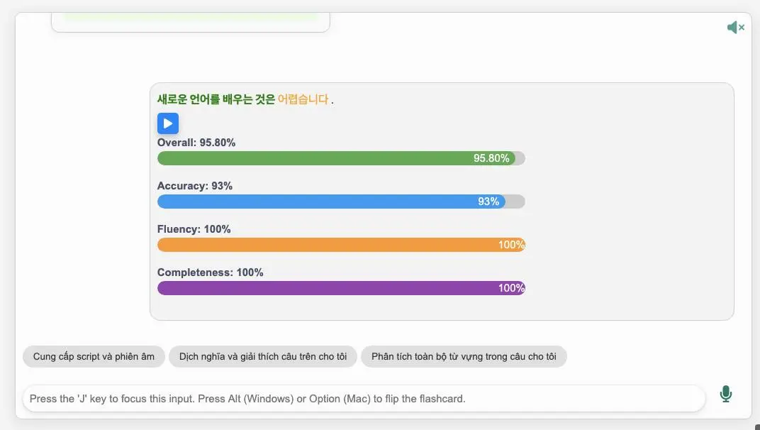 Mẫu thẻ Shadowing tiếng Trung