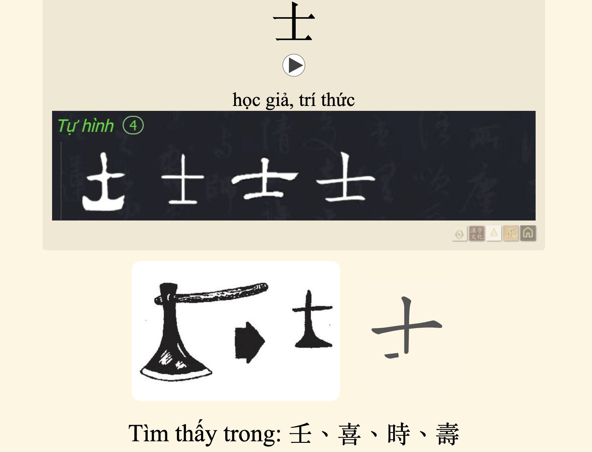 214 Bộ Thủ Văn Hoá Hán Tự