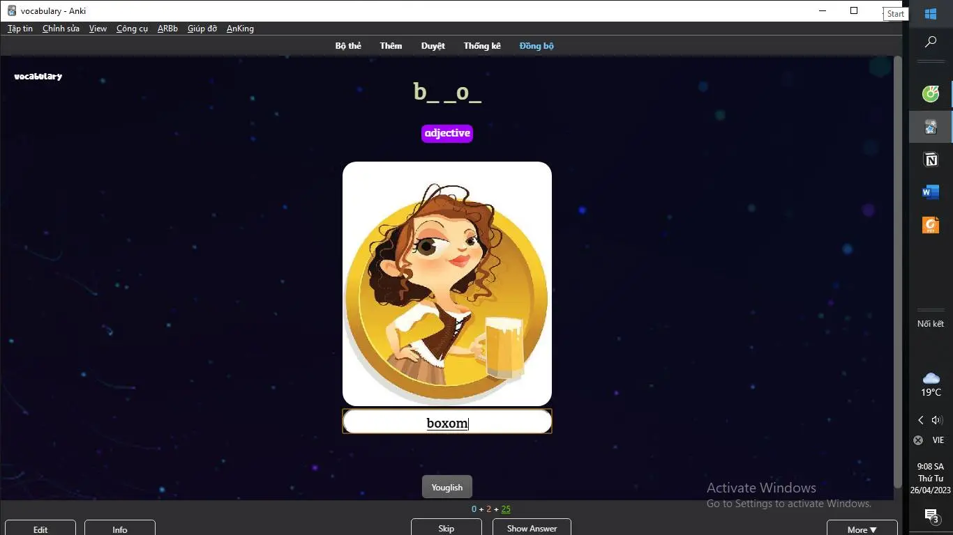 30 Chủ Đề Từ Vựng Cô Trang Anh – Made by Hoàng Xuân