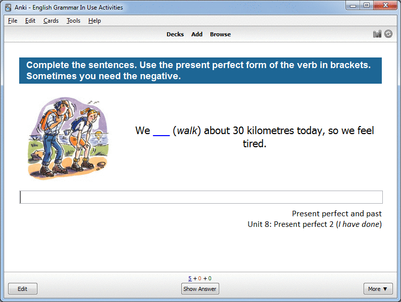 GIF preview của bộ thẻ English Grammar in Use Activities