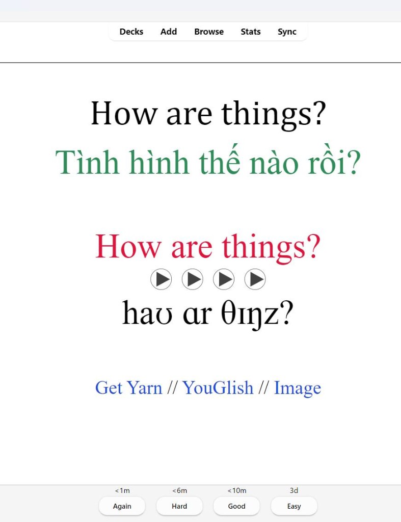 🇬🇧 Anki giao tiếp – Cái gì cũng biết! (400 câu + Twinkl Life Skills)