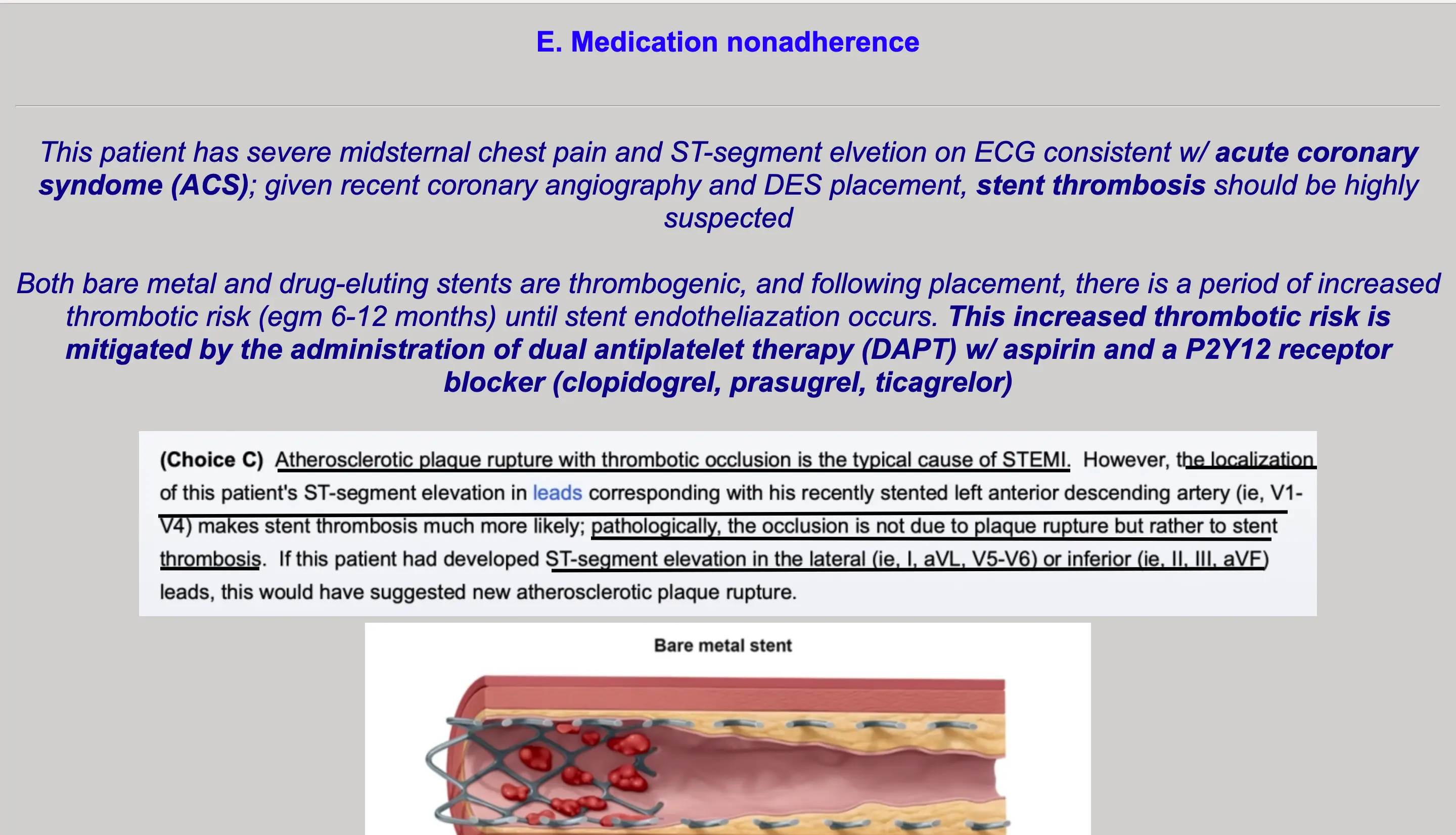 Chi tiết nội dung học phần tim mạch