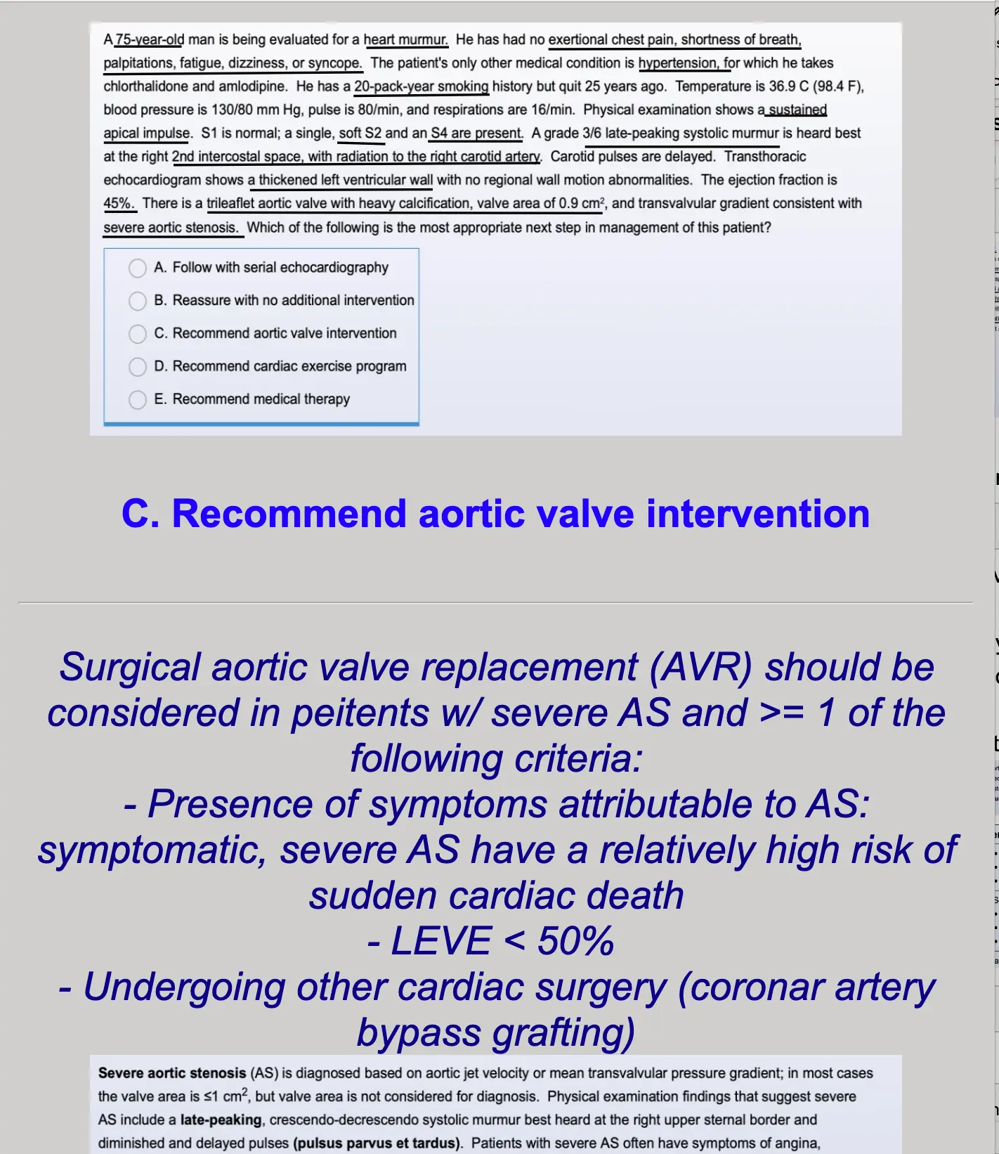 Ví dụ câu hỏi trong deck
