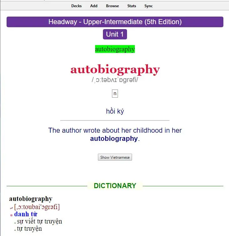 Preview 3 - Từ điển tích hợp Lạc Việt