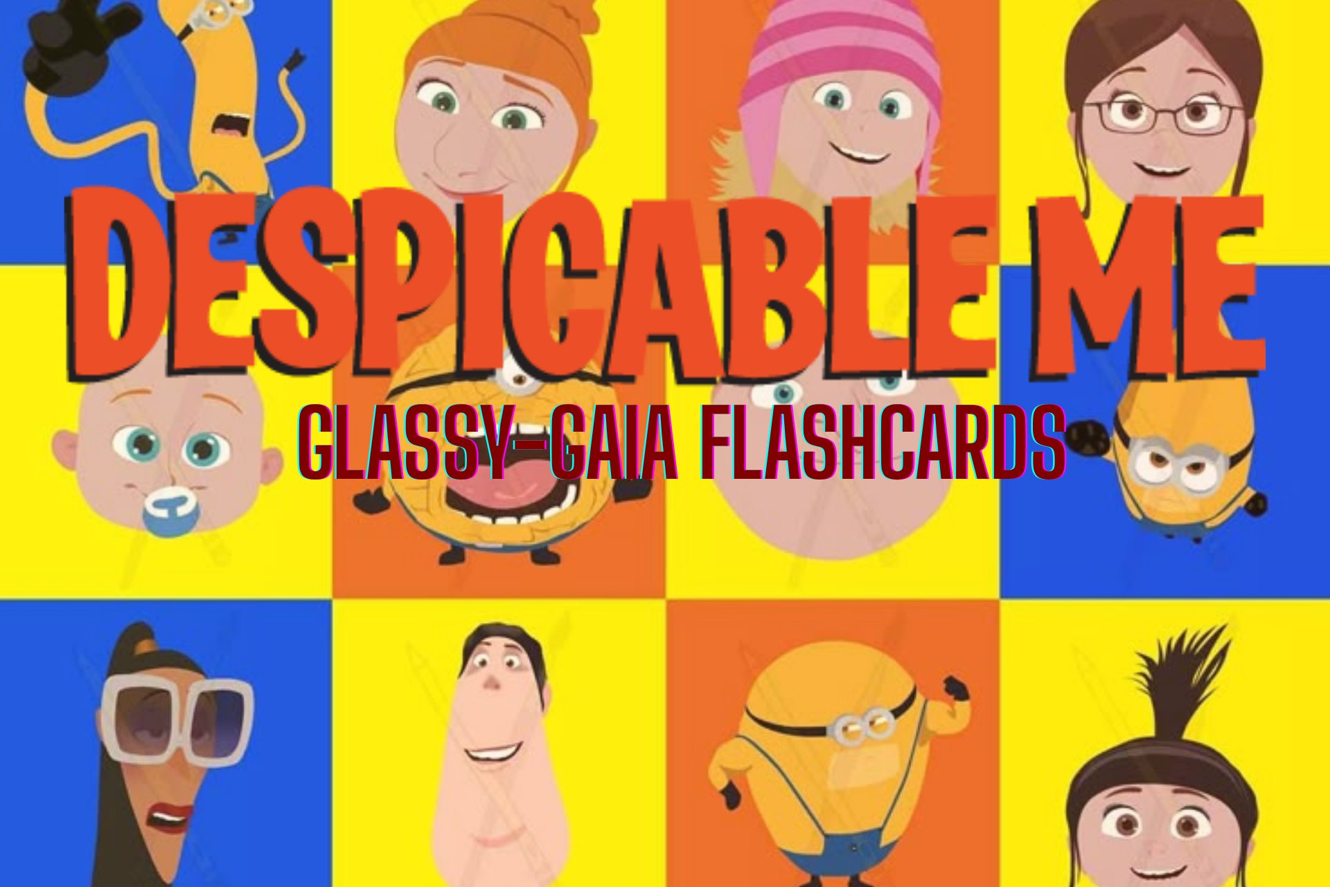 Học Tiếng Anh qua Phim Despicable Me (1-4) - Anki Deck với Minions