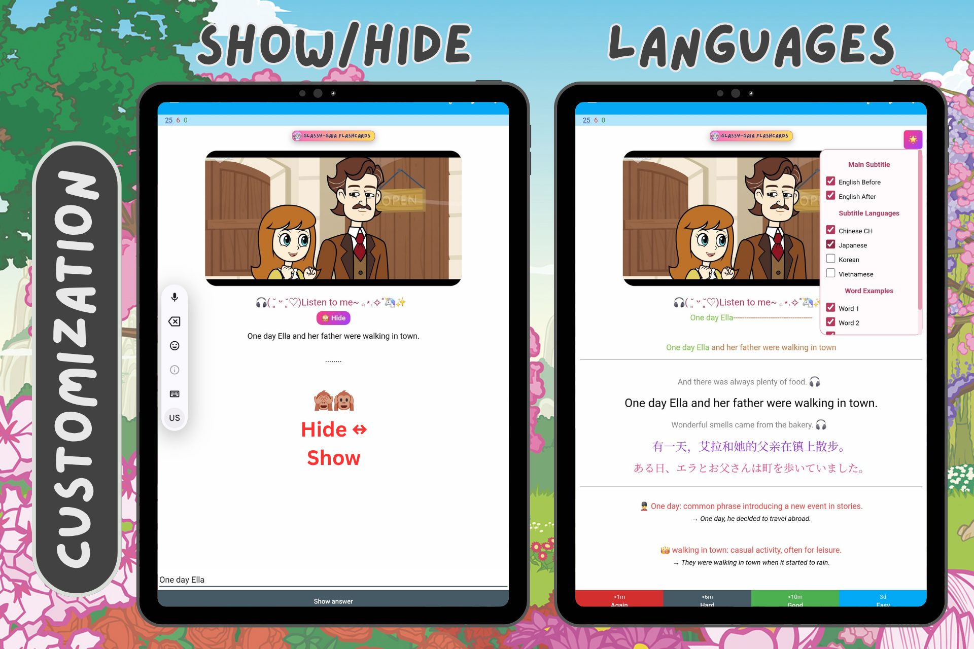 Học Tiếng Anh qua phim hoạt hình Cinderella (FREE) + Update New Feature 🎬