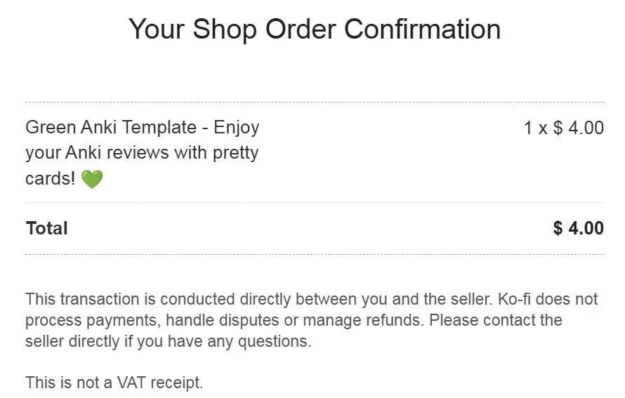 Template thẻ Anki từ shop Noryeok (Bản raw)