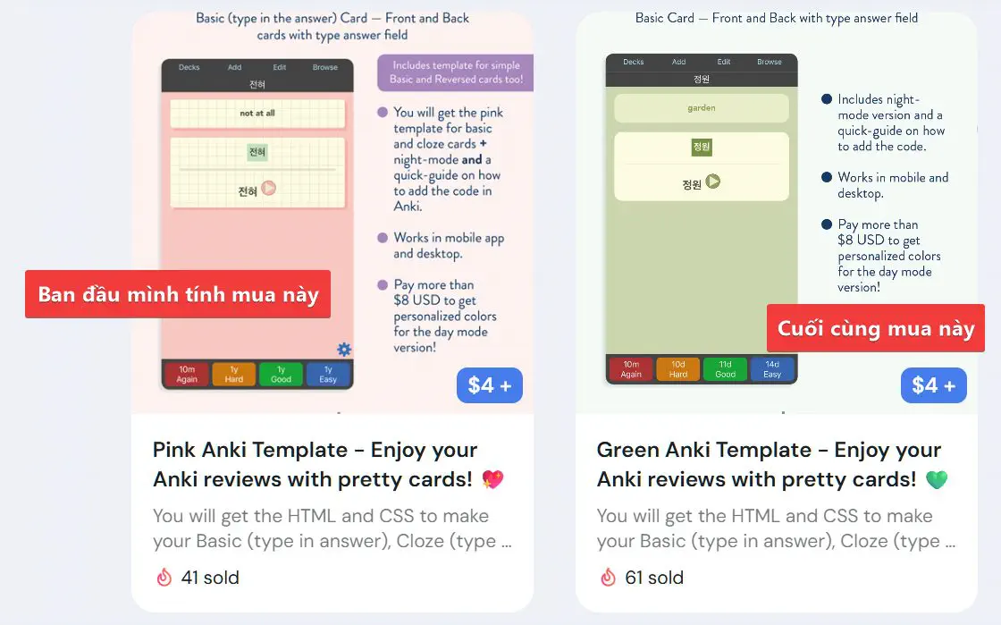Xem trước mẫu thẻ Noryeok 2