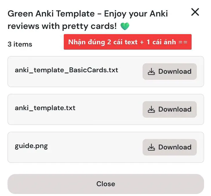 Xem trước mẫu thẻ Noryeok 4