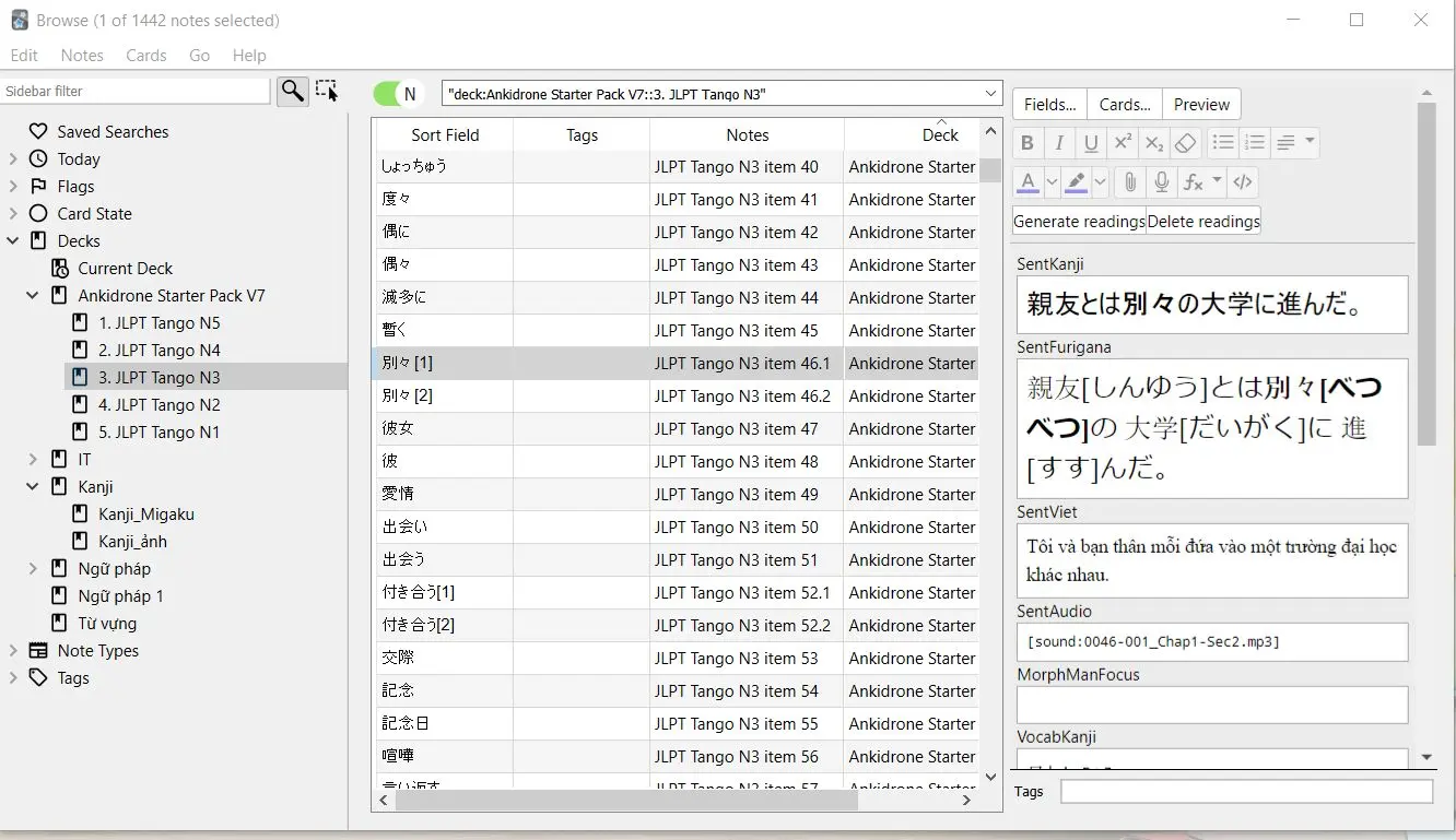 Deck Tango N3-N1 (Việt hóa)