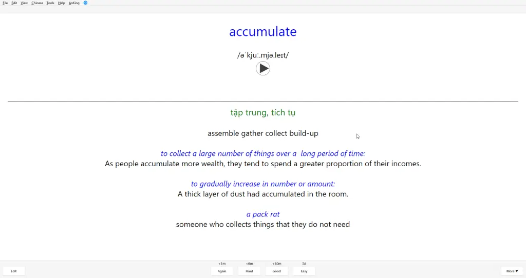 Bộ deck Tiếng Anh chuyên ngành Y dược