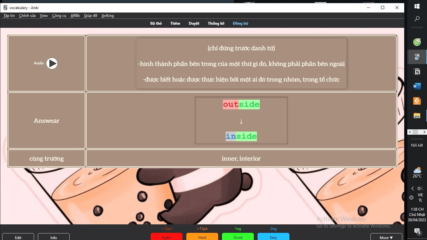 Từ Cùng Trường Nghĩa (cô Trang Anh) - Made by Hoàng Xuân